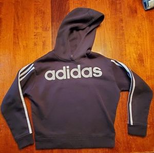 Adidas Black Hoodie Size 10/12